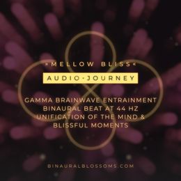 Mellow Bliss | Gamma Audio-Journey | Binaural Beat @ 44Hz