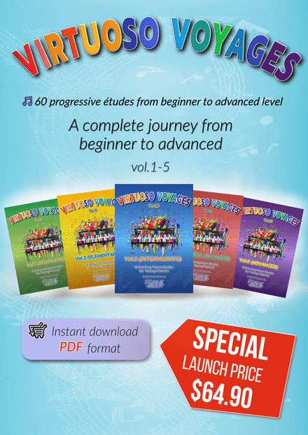 🎹 Bundle Virtuoso Voyages Vol.1–5 by Frank Herrgott