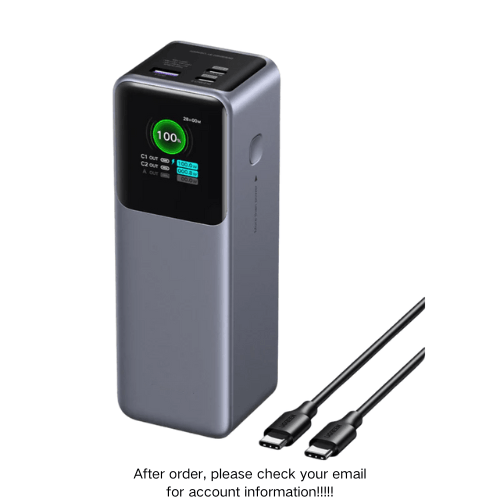 Nexode Power Bank 25000mAh 200W with Smart Digital Display 24/2