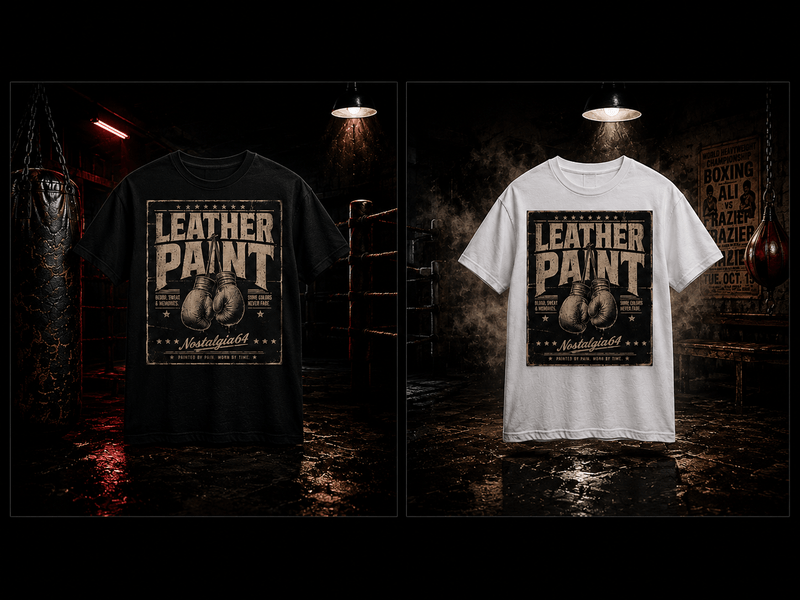 Leather Paint - Nostalgia64 Vintage Tee