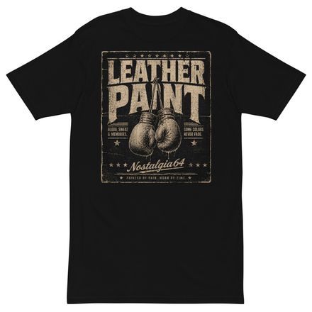Leather Paint - Nostalgia64 Vintage Tee