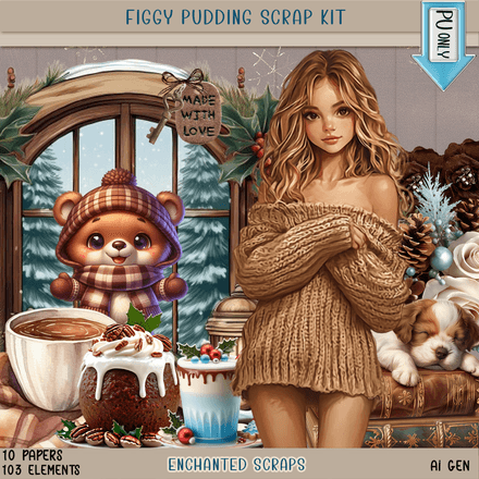 Figgy Pudding scrapkit