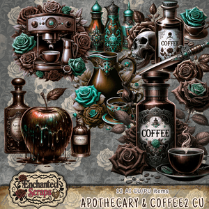 Apothecary and Coffee CUPU2 Pack