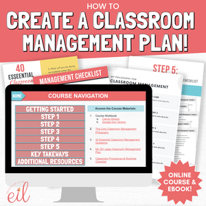 How to Create Your Own Classroom Management Plan (Mini Course)