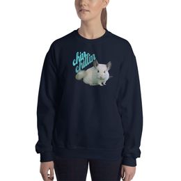 Chin Chillin Crew Neck Sweat Shirt