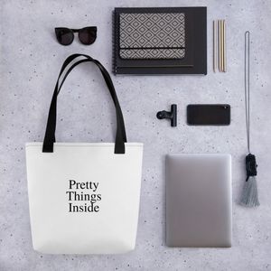 Minimalist Tote Bag Design – Pretty Things Inside