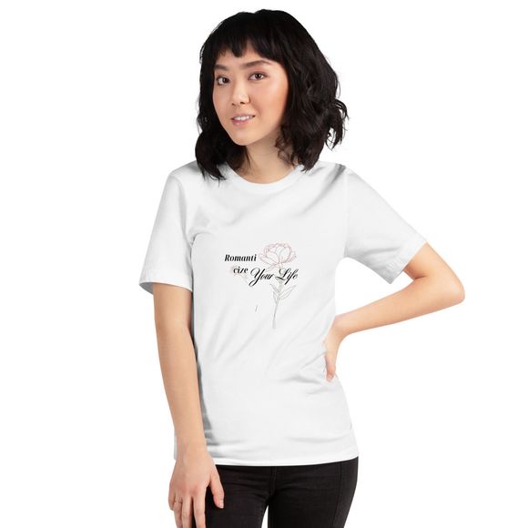 Romanticize Your Life Unisex T-Shirt – Aesthetic Minimalist Tee