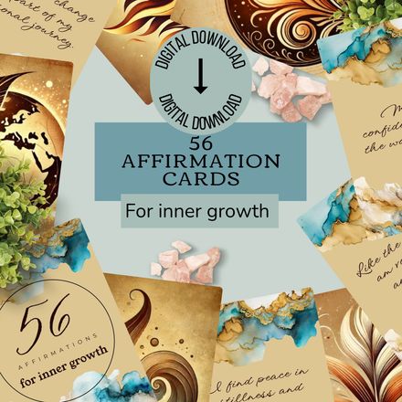 Affirmation Cards For Inner Growth