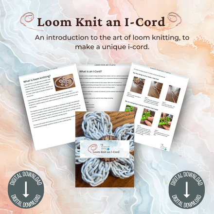  Loom Knit An I - Cord