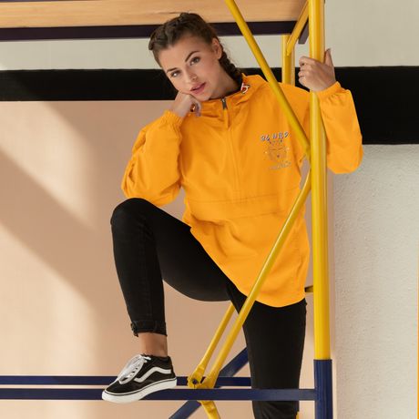 Be Wild. Be Free. ~ Embroidered - Champion Packable Jacket