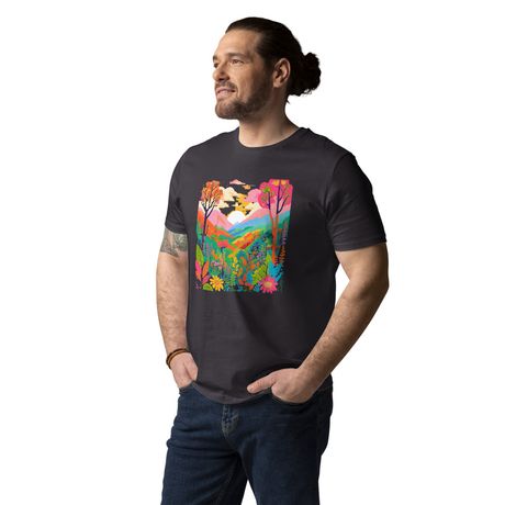 Vibrant Wilderness - Men's Organic Cotton T-Shirt | Stanley/Stella