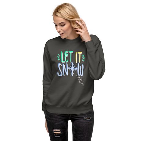 Let it SNOW! - Unisex Premium Sweatshirt | Cotton Heritage