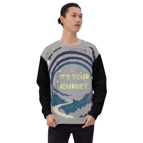 It's Your Journey.. - Recycled Unisex Sweatshirt