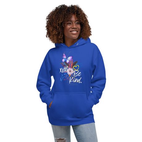 Be Kind - Unisex Premium Hoodie: Cotton Heritage