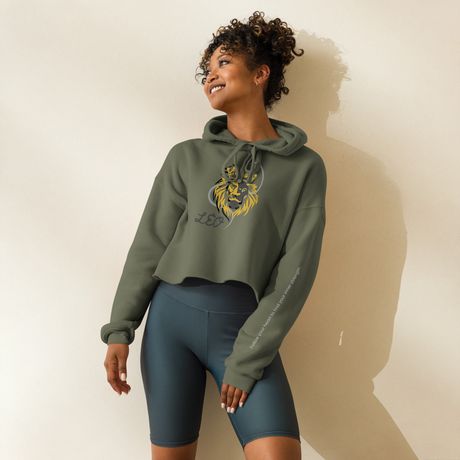 Leo's, follow your heart - Women's Cropped Hoodie | Bella + Canvas