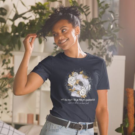Run from Darkness - Unisex Basic Softstyle Gildan T-shirt