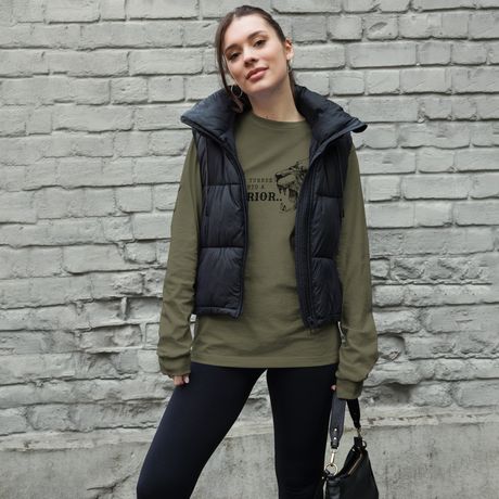 Turned into a Warrior - Unisex Longsleeve Tee | Bella + Canvas