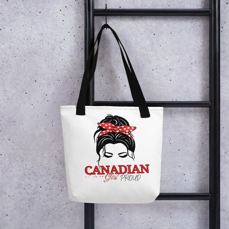 Canadian Girl PROUD - Tote Bag