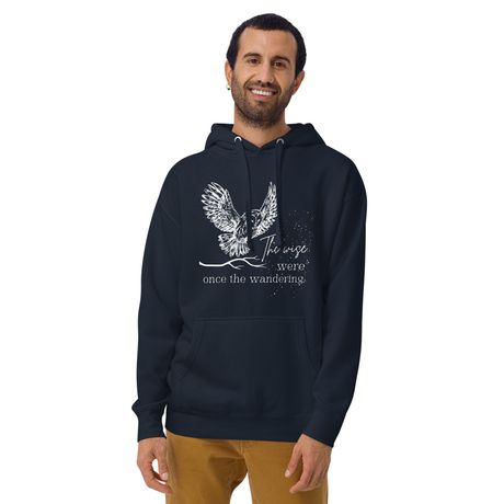 The Wise Once Wandered - Unisex Premium Hoodie | Cotton Heritage