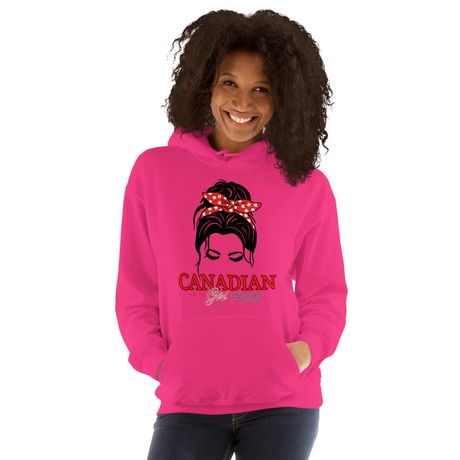 Canadian Girl PROUD - Heavy Blend Hoodie | Gildan 18500