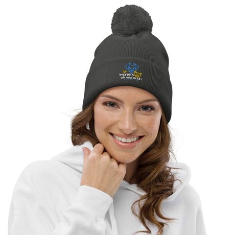 Imprints Branded ~ Embroidered - Pom-Pom Beanie | Beechfield