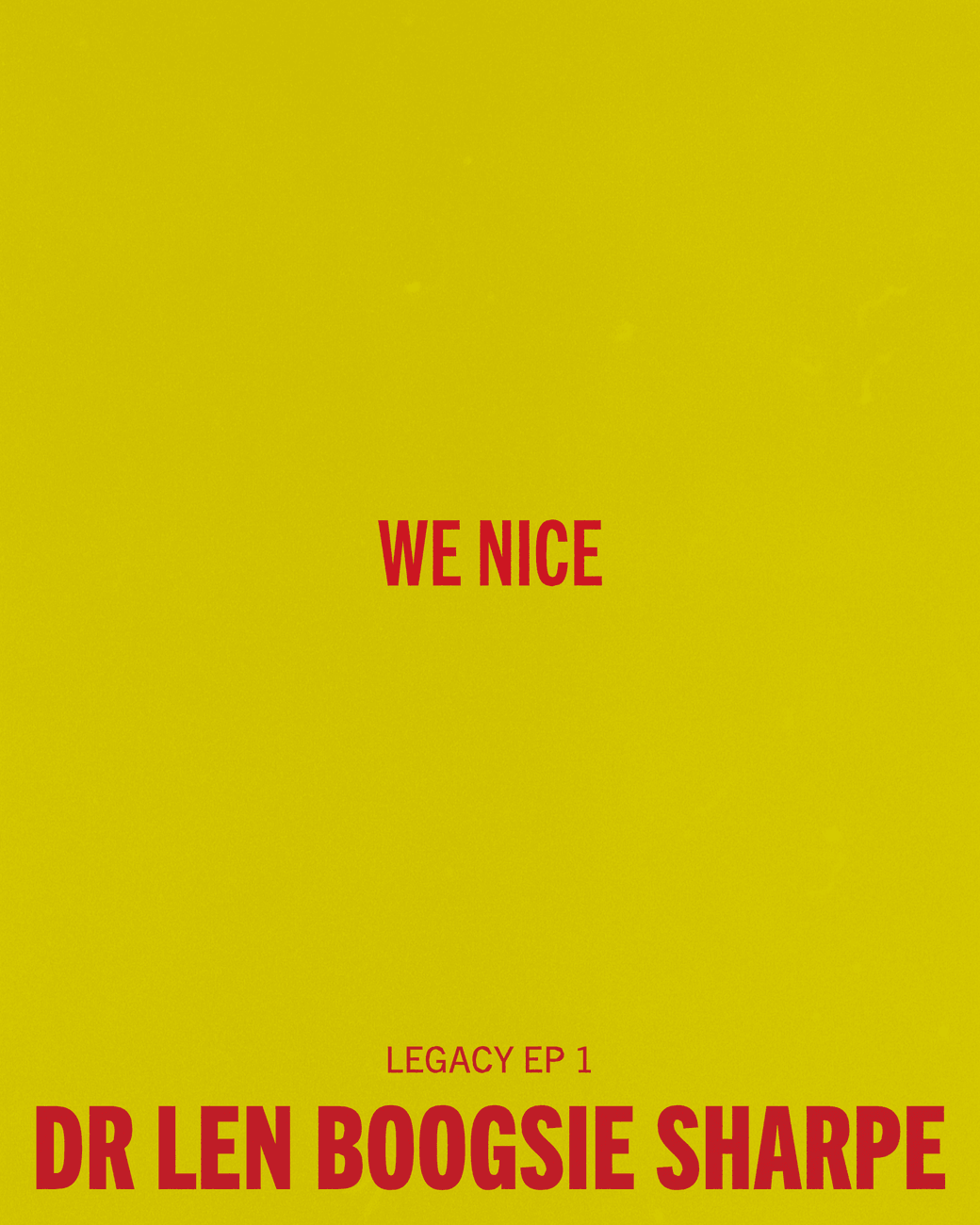 We Nice (SCORE)