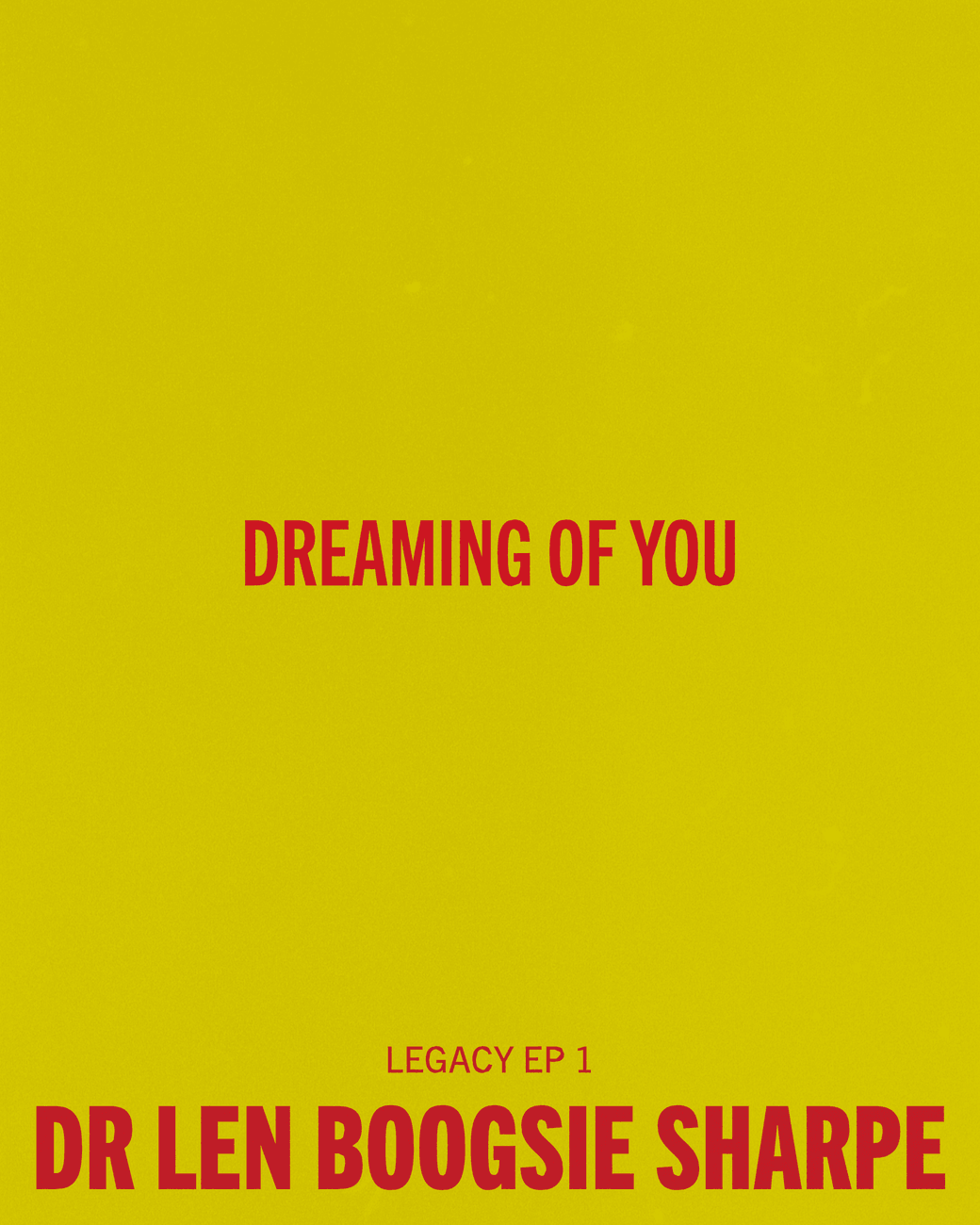 Dreaming Of You (SCORE)