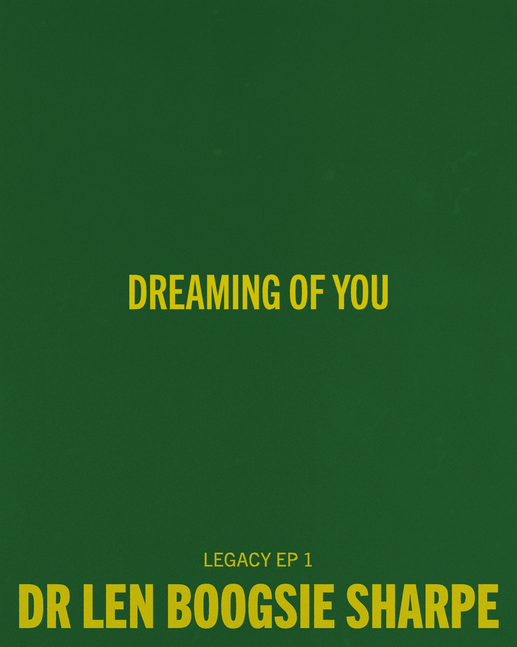 Dreaming Of You (AUDIO)