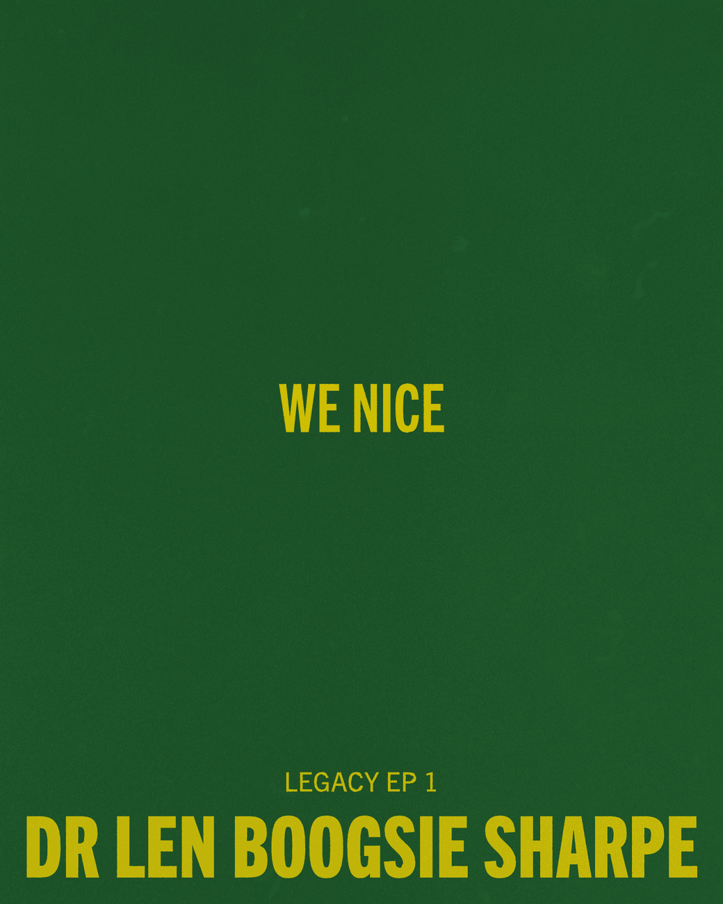 We Nice (AUDIO)
