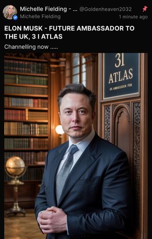 MUSK - FUTURE AMBASSADOR TO UK? - 3I ATLAS, MILITARY LAW IN USA