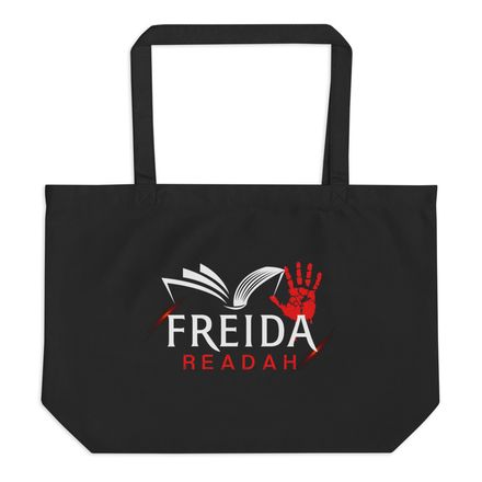 Freida handprint tote