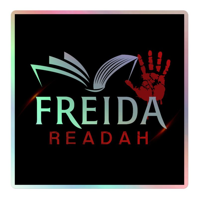 Vinyl holographic Freida readah sticker
