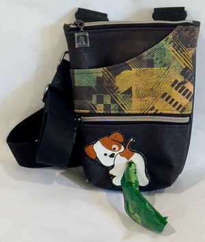 Portuguese Cork ‘Cooper Dog Walking’ Crossbody Bag