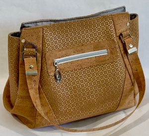 Portuguese Cork Leather Shoulder Bag-