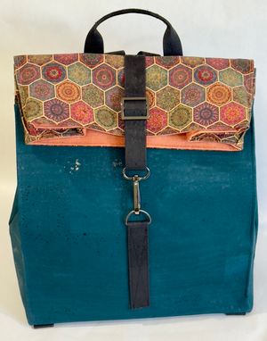 Portuguese Cork Leather Backpack-‘Kynsa’