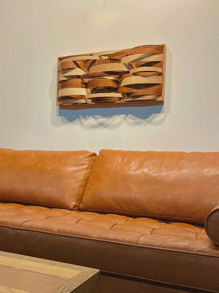 *SOLD* complex mixed panel // 33 x 14