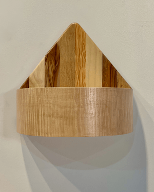 *SOLD OUT* exotic grain wall planter (single)
