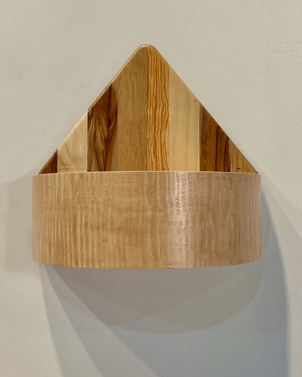 *SOLD OUT* exotic grain wall planter (single)