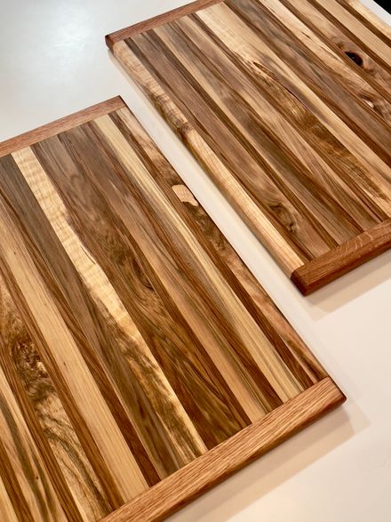 *SOLD OUT* oak &amp; maple cutting board