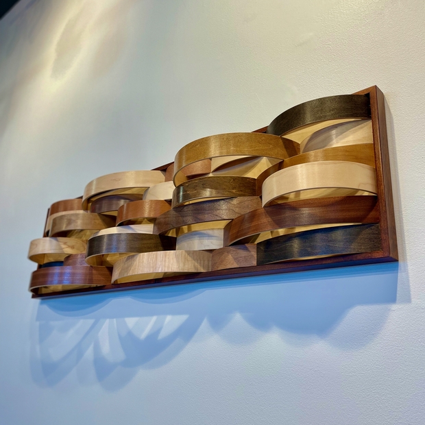 *SOLD* dark walnut - 12 x 48