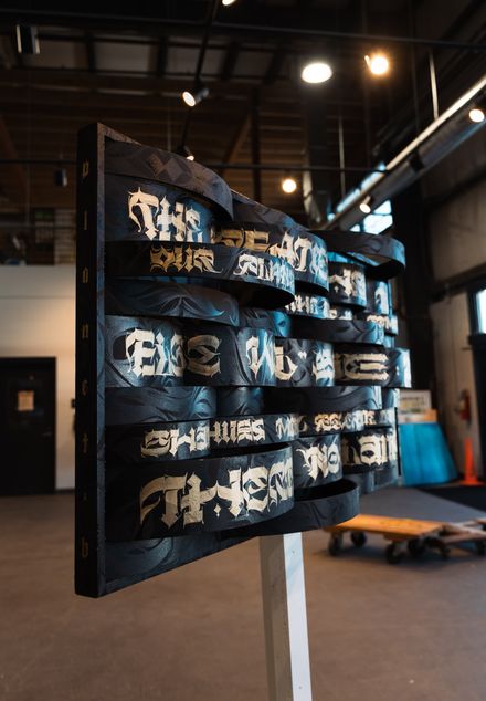 "planet b" ft. shane huss // 48 x 24