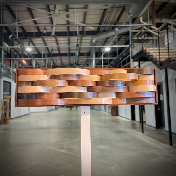 *SOLD* dark walnut - 12 x 48