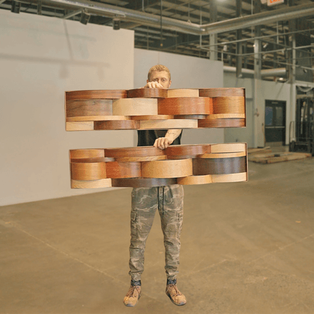 *SOLD* asymmetrical pair // 42 x 9 