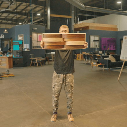 *SOLD* mini mixed // 24 x 8 