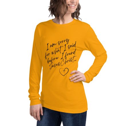 BEFORE I FOUND CHRIST GRAPHIC TEE