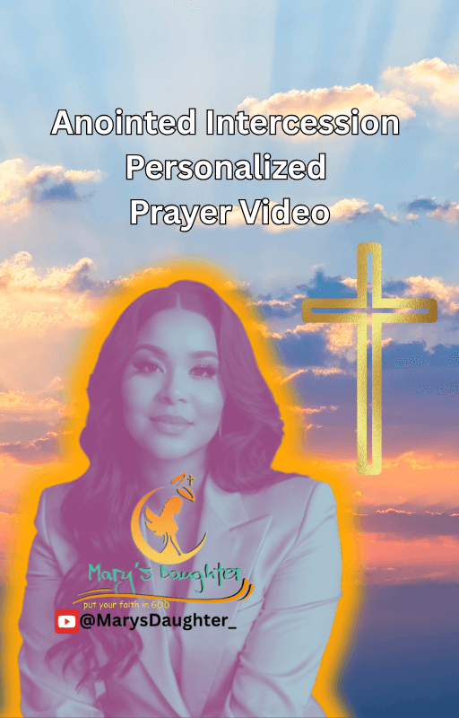 Anointed Intercession Personalized Prayer Video