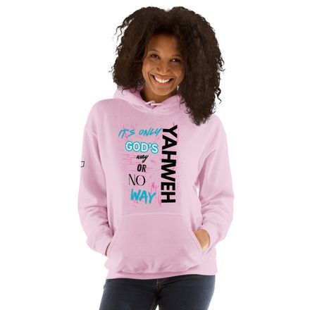 GOD&#x27;S WAY ONLY HEAVY HOODIE