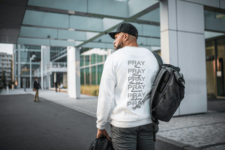 PRAY ALL DAY SWEATSHIRT