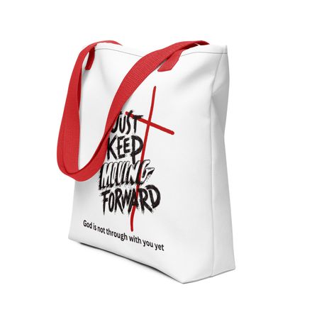 MOVING FORWARD TOTE BAG