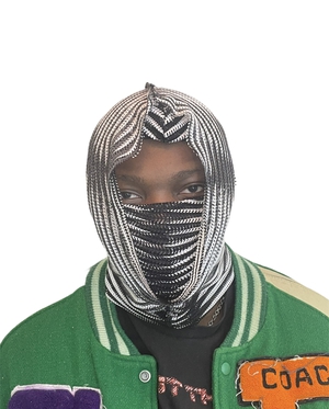 Convertible Balaclavas (Zebra)